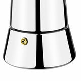 Cafetera Italiana Monix M630004 Acero Plata 4 Tazas