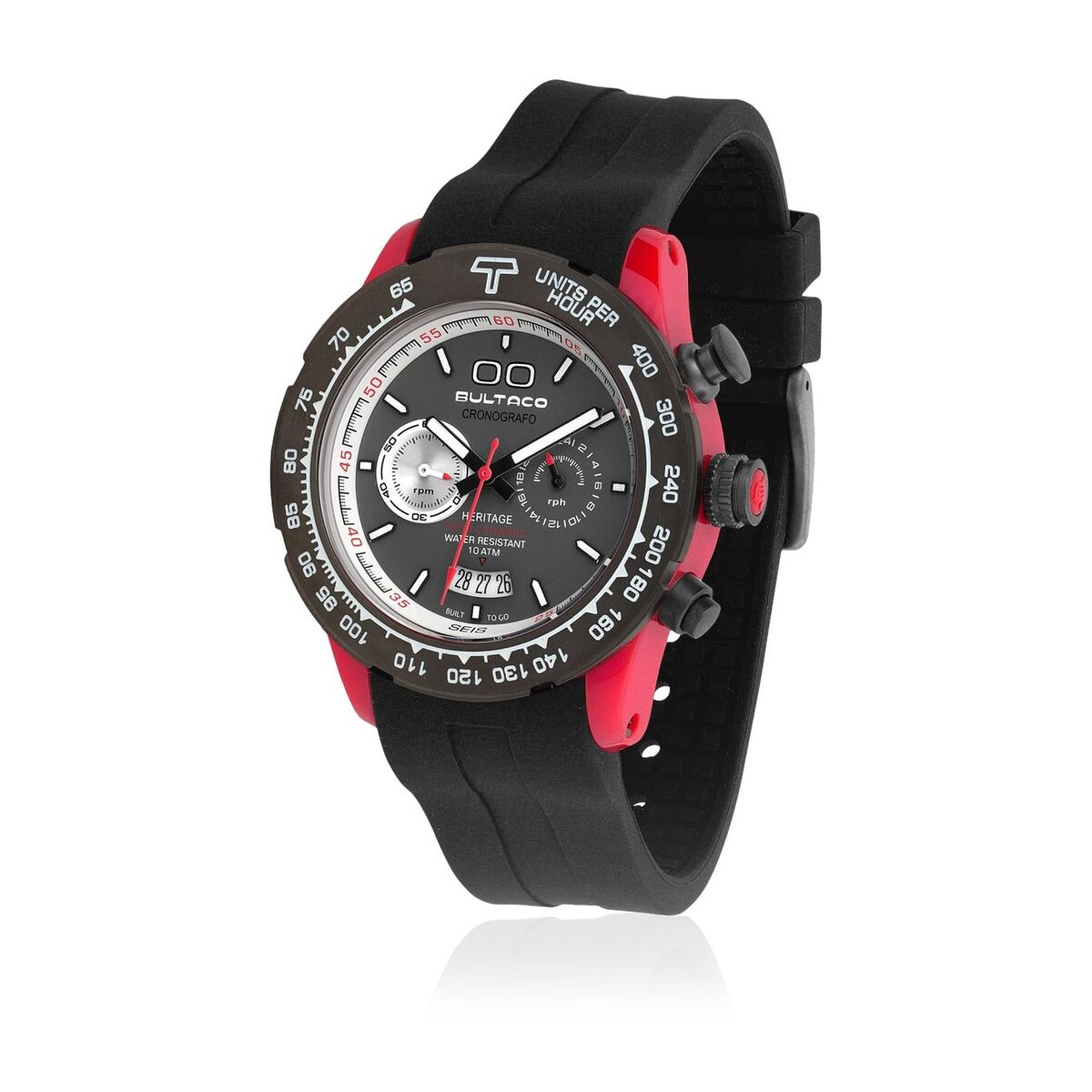 Relógio masculino Bultaco H1PR43C-CA1 (Ø 43 mm)