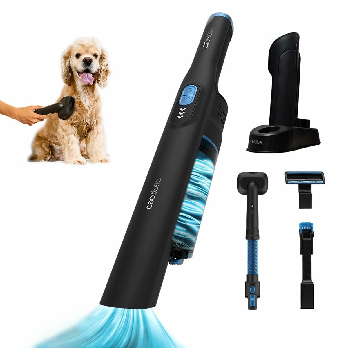 Bagless Vacuum Cleaner Cecotec Conga Rockstar Micro+ Animal 200 W