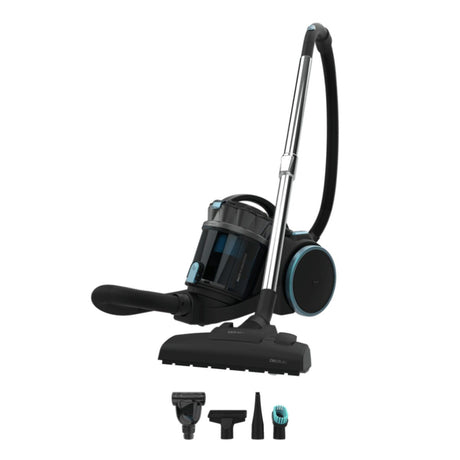 Aspirador Multiciclónico Cecotec CONGA ROCKSTAR MULTICYCLONIC XL ANIMAL PLUS	 Preto Preto/Azul 800 W