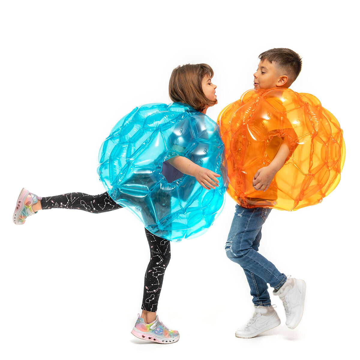 Giant Inflatable Bumper Bubble Ball Bumpoy InnovaGoods 2 Units