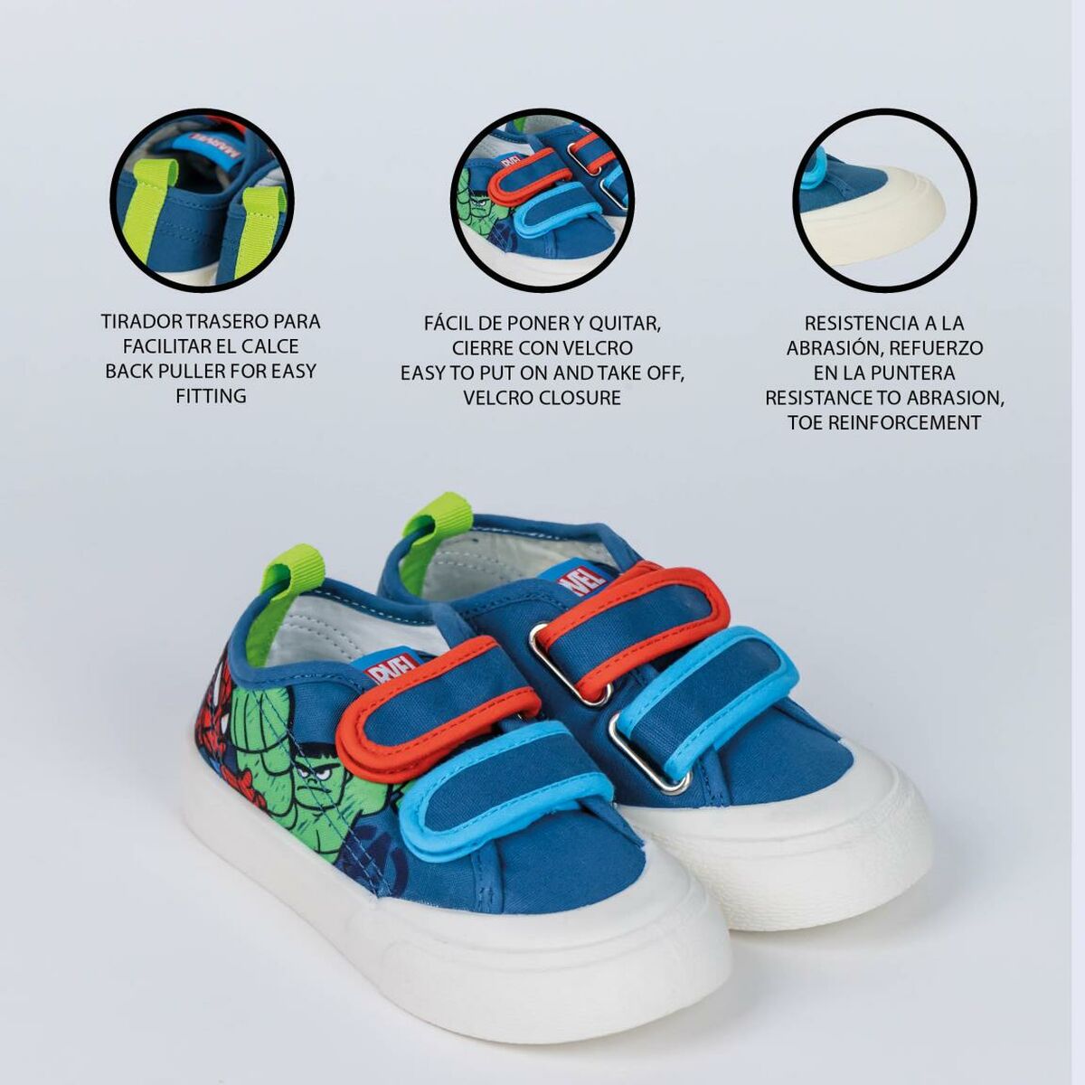 Sports Shoes for Kids The Avengers Blue