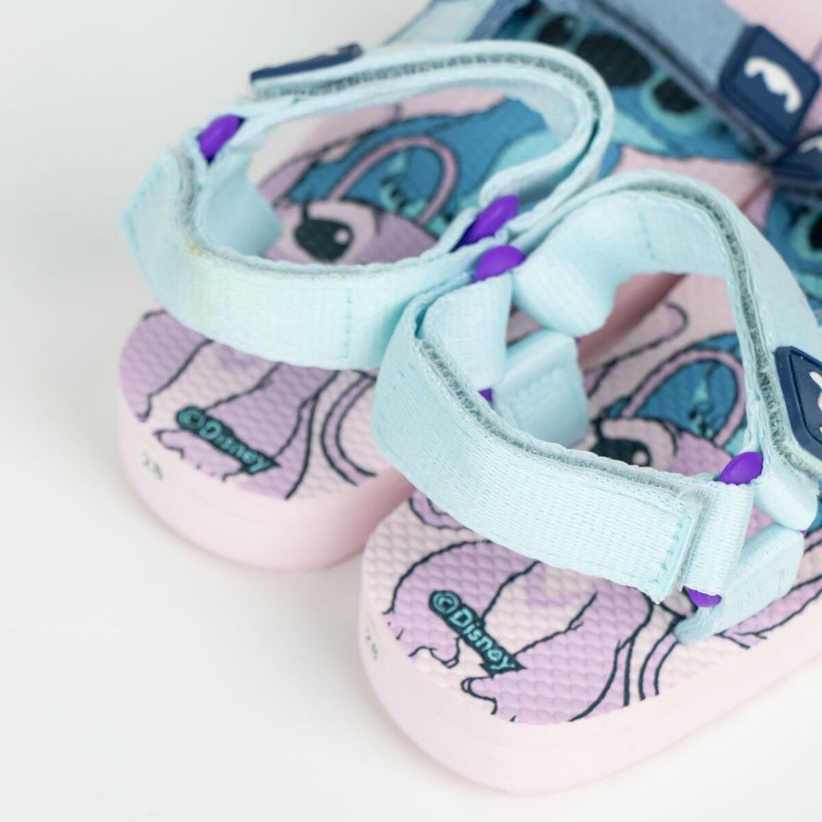 Sandalias Infantiles Stitch Azul