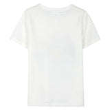 Camiseta de Manga Corta Infantil Bluey Blanco