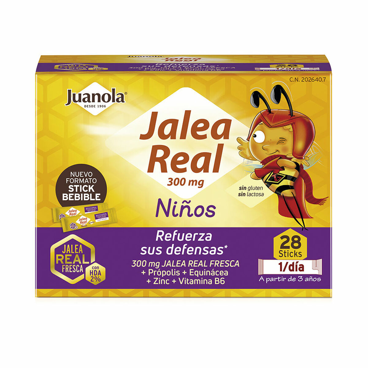 Geleia real Juanola Jalea Infantil Geleia real