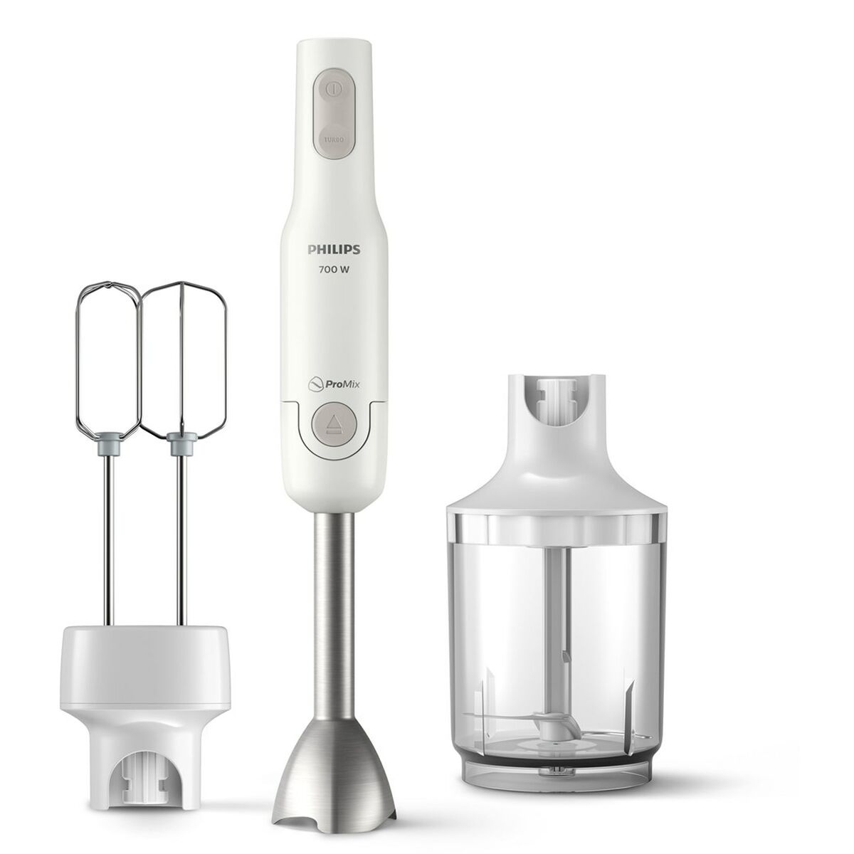 Batedeira de Mão Multifunções com Acessórios Philips HR2546/00 Branco 700 W