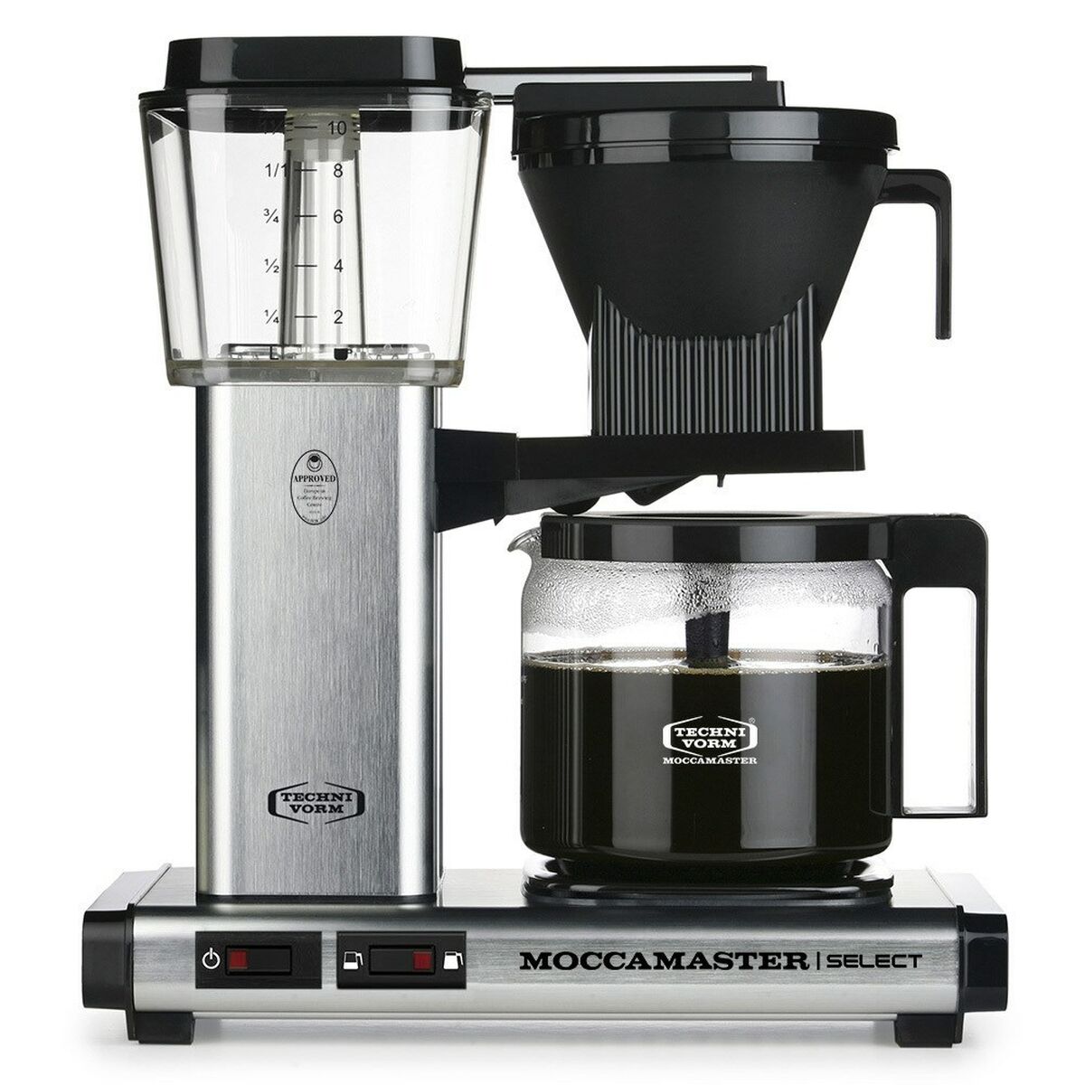 Máquina de Café de Filtro Moccamaster Preto Aço 1520 W 1,25 L