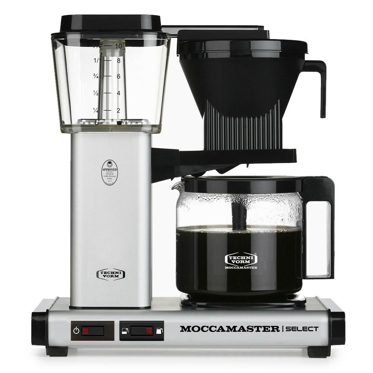 Máquina de Café de Filtro Moccamaster Preto Aço 1520 W 1,25 L