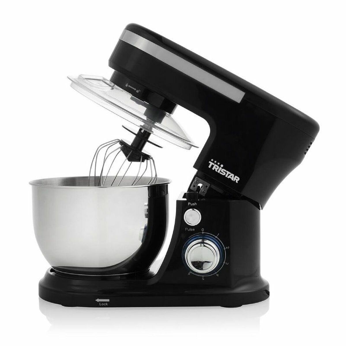 Robot de Cozinha Tristar MX-4837 1000 W 4 L Preto Preto/Prateado