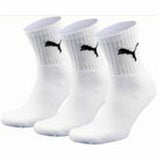 Meias de Desporto Puma 231011001 Branco (3 pcs)