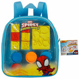 Set de Manualidades Spidey Azul Moldes para plastilina Plastilina Mochila