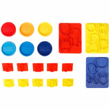 Set de Manualidades Spidey Azul Moldes para plastilina Plastilina Mochila