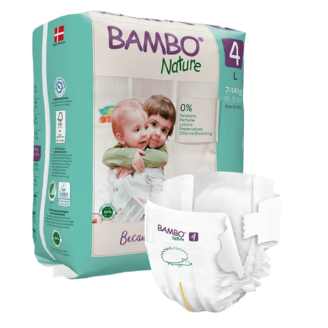 Fraldas Bambo Nature Tamanho 4