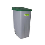 Caixote do Lixo com Rodas Denox 110 L Verde 58 x 41 x 89 cm (2 Unidades)