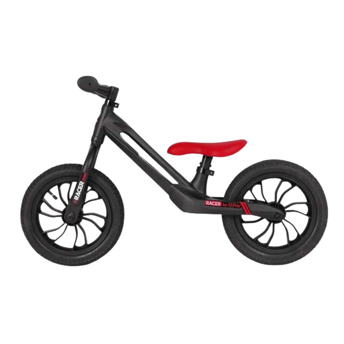 Bicicleta Infantil Qplay Racer Bike Preto 12" Magnésio