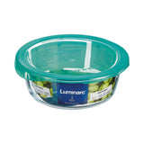 Lancheira Redonda com Tampa Luminarc Keep'n Lagon 920 ml 15,6 x 6,6 cm Turquesa Vidro (6 Unidades)