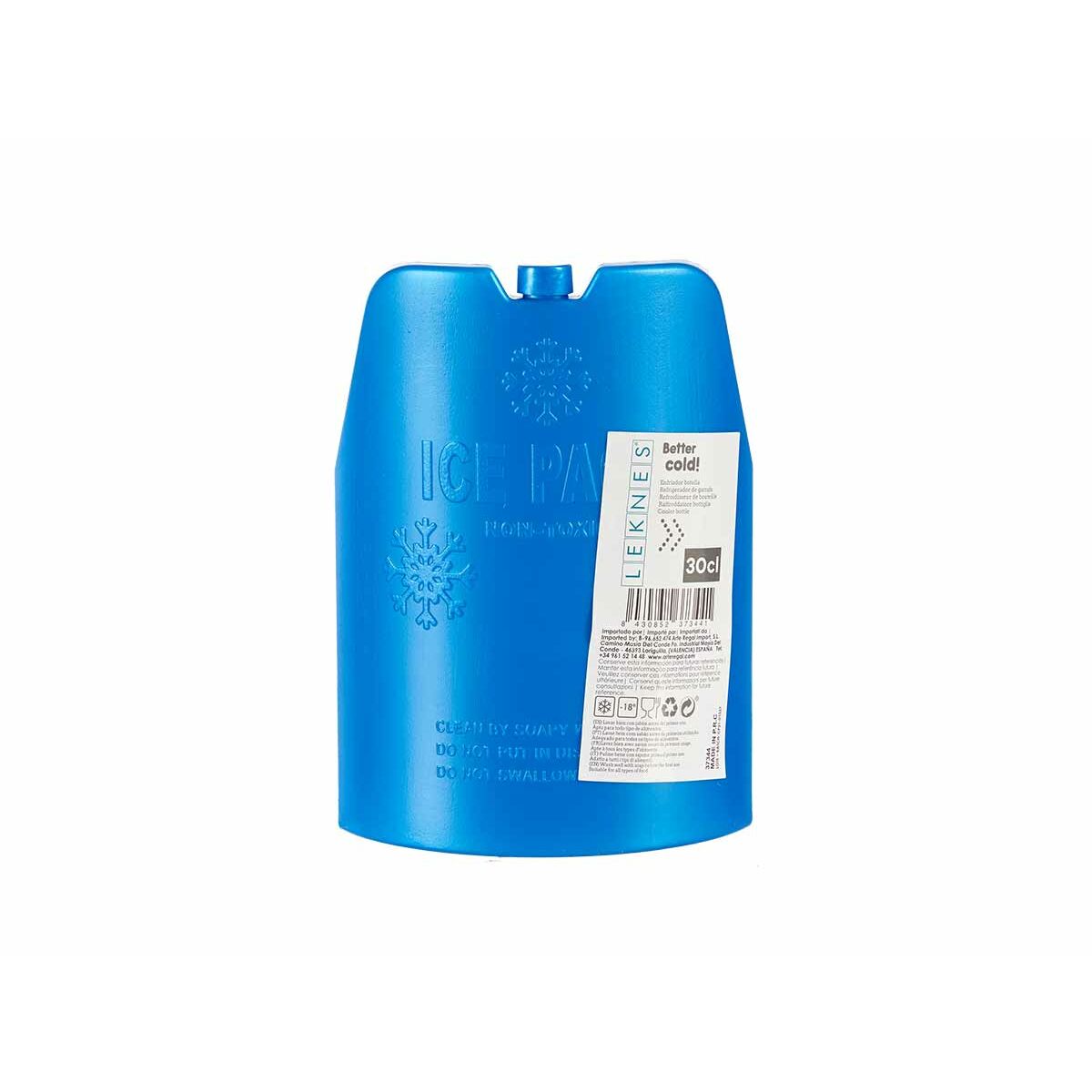 Arrefecedor de Garrafas 300 ml Azul Plástico (4,5 x 17 x 12 cm) (24 Unidades)