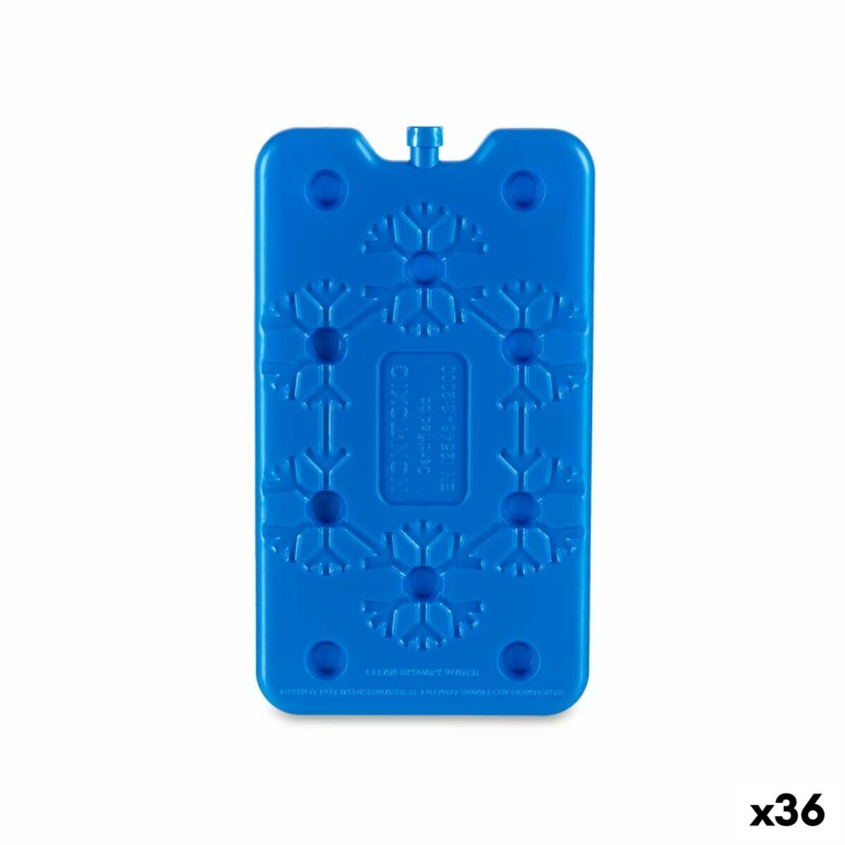 Acumulador de Frio Azul Plástico 400 ml 14 x 24,5 x 1,5 cm (36 Unidades)