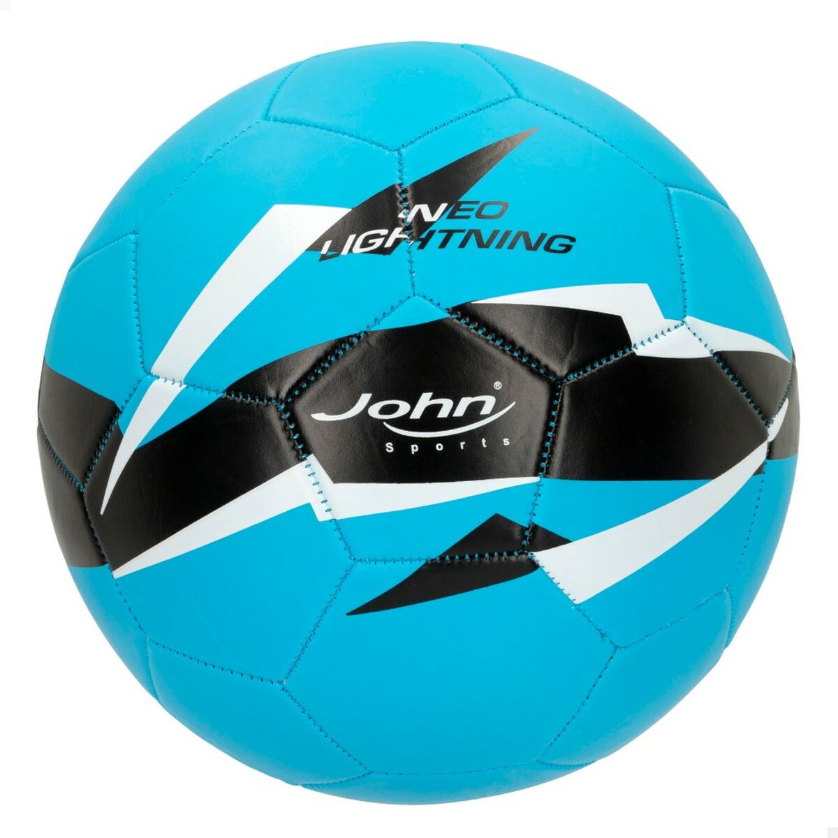 Bola de Futebol John Sports World Star 5 Ø 22 cm Couro Sintético (12 Unidades)