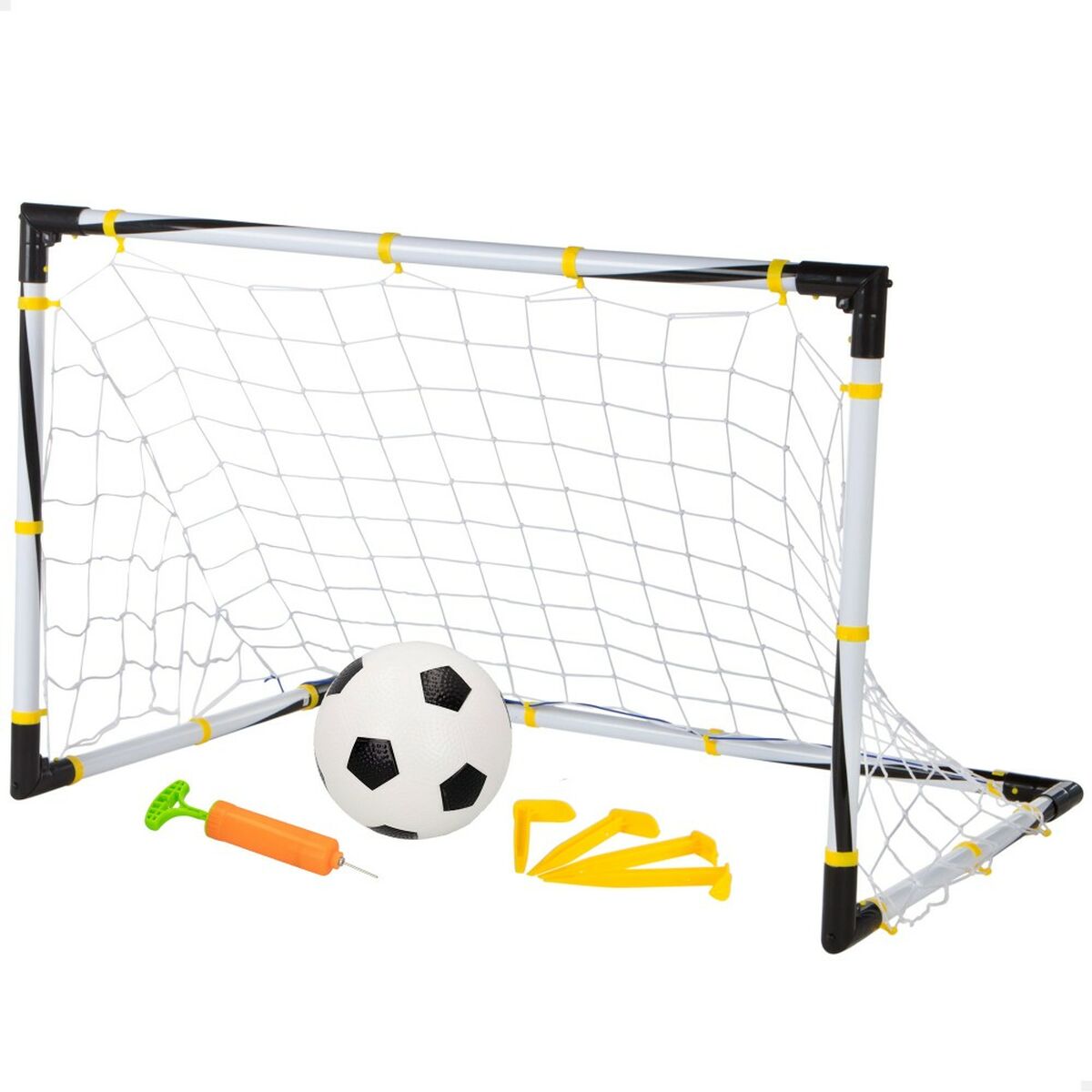 Baliza de Futebol Colorbaby 90 x 59 x 59 cm Dobrável (4 Unidades)