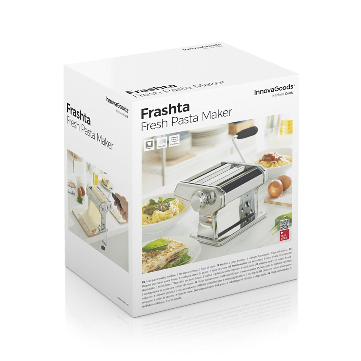 Máquina para Fazer Massa Fresca com Receitas Frashta InnovaGoods