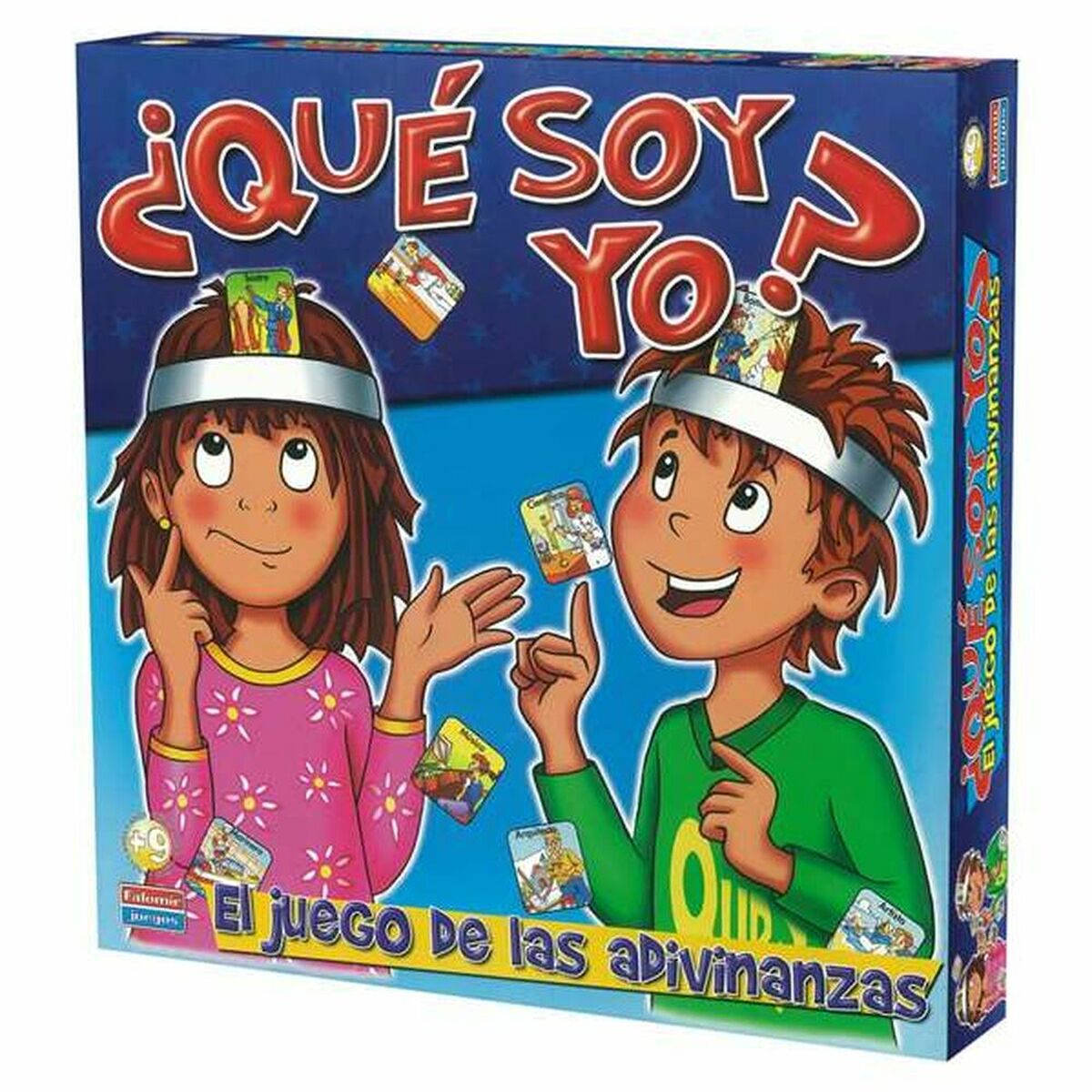 Jogo de Mesa ¿Qué Soy Yo? Falomir ¿Qué soy yo? (ES) (Espanhol) (ES) - EcoNest