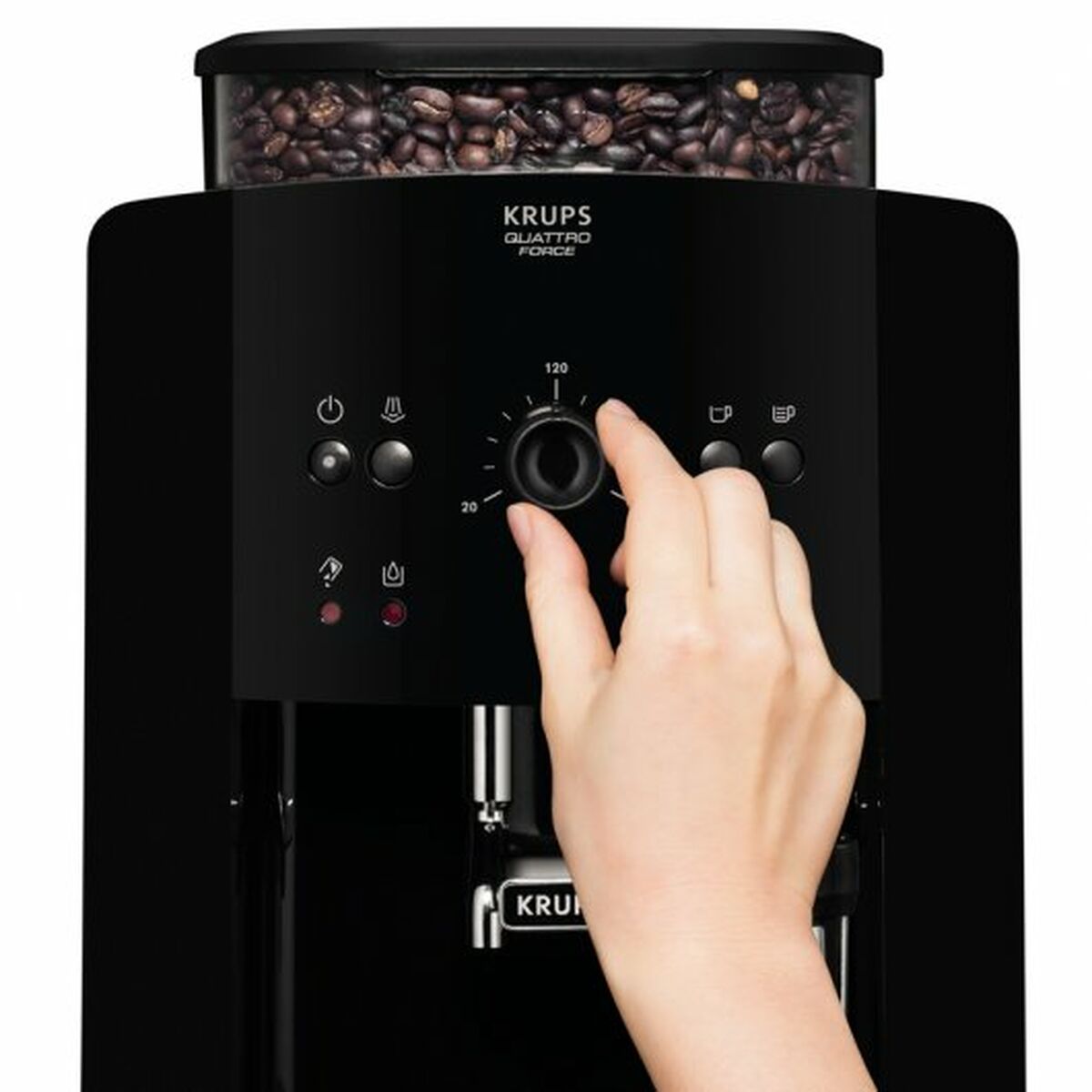 Cafeteira Superautomática Krups Arabica EA8110 Preto 1450 W 15 bar - EcoNest