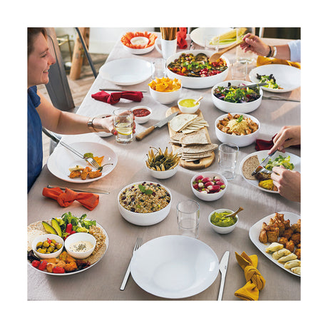 Saladeira Luminarc Branco Vidro (Ø 21 cm) - EcoNest