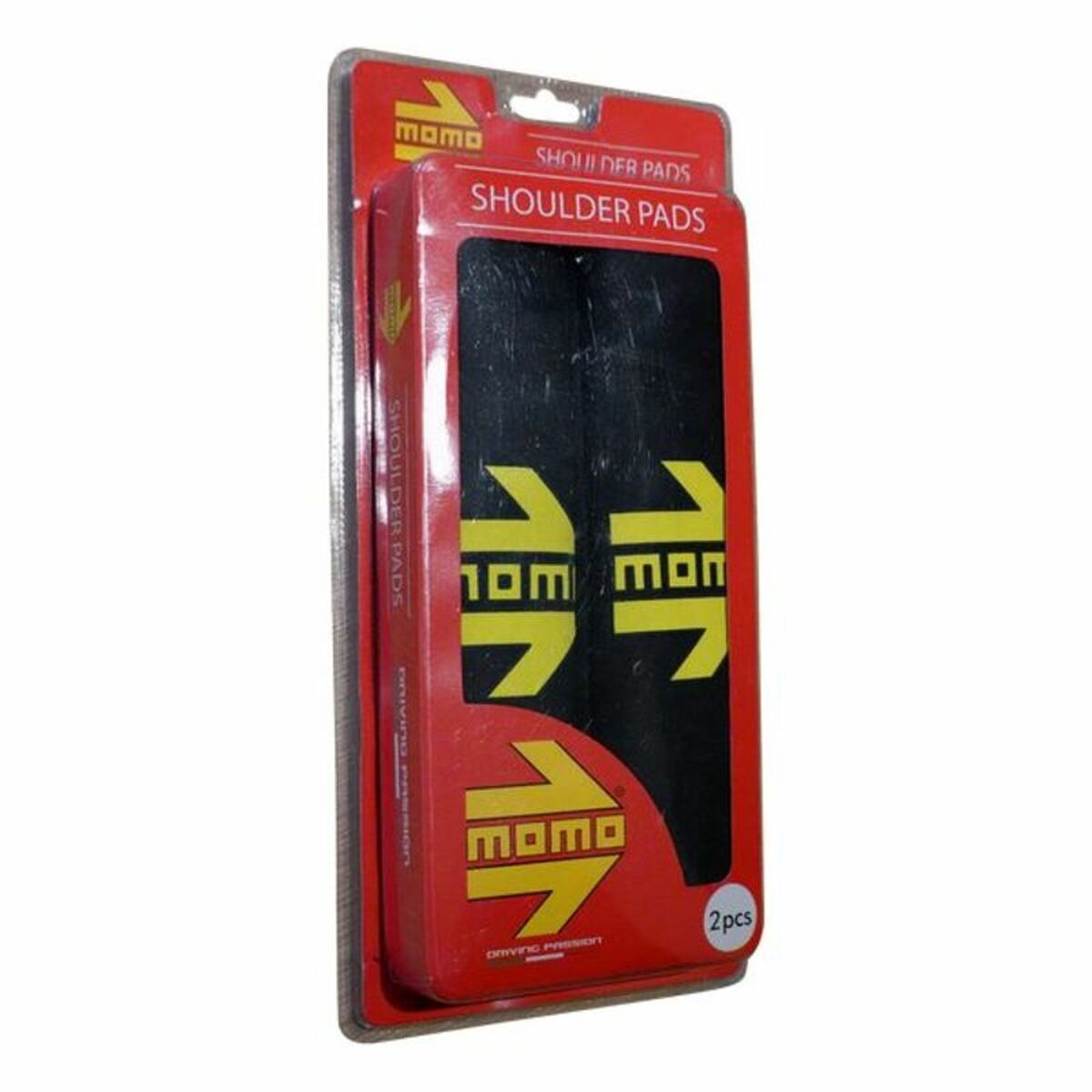 Almofadas para Cinto de Segurança Momo SHP001B (2 uds) Preto - EcoNest