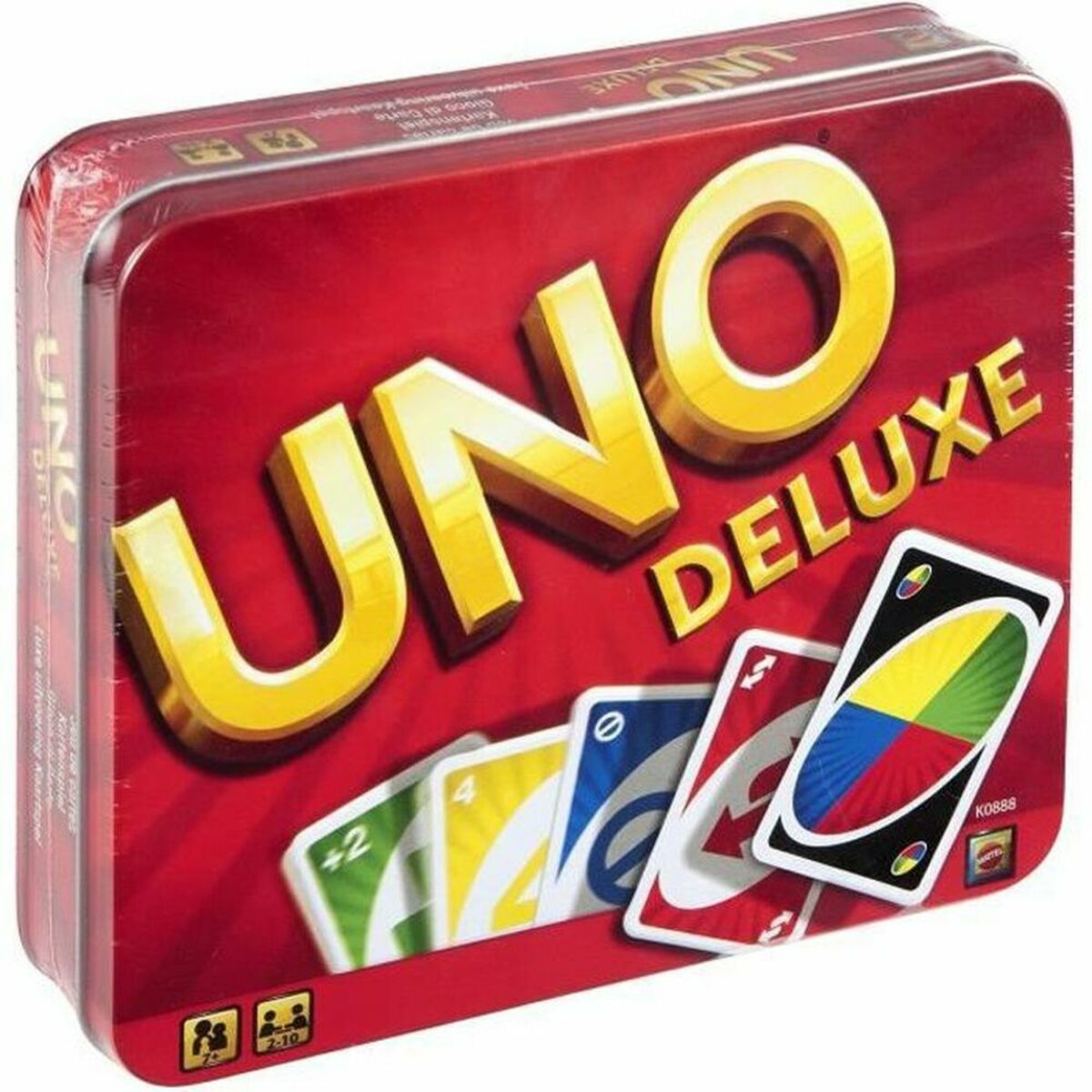 Jogo de Cartas Mattel UNO Deluxe - EcoNest