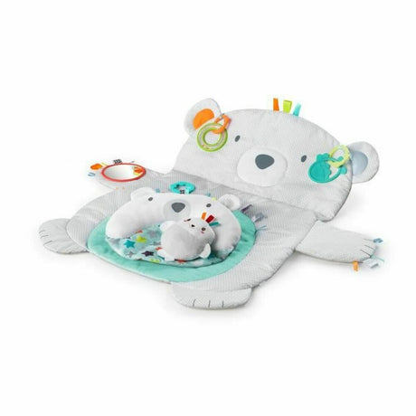 Tapete de jogos Bright Starts Polar Bear Tummy Time Prop & Play ™ - EcoNest