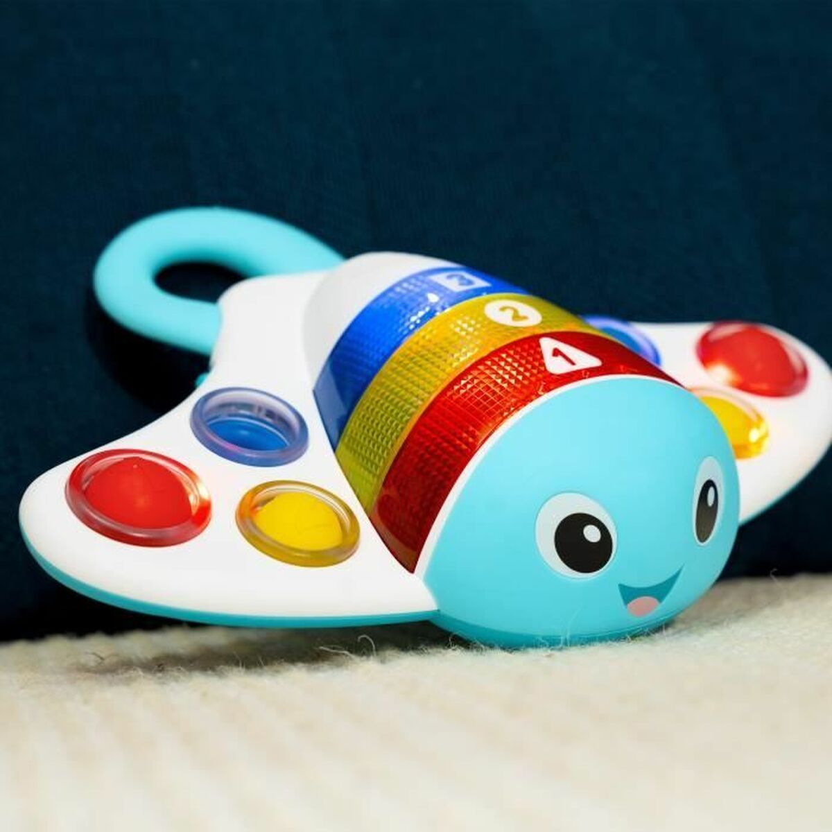 Brinquedo de bebé Baby Einstein Ocean Explorers Pop & Explore (FR) Silicone - EcoNest