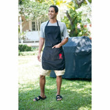 Avental com Bolso Weber 6474 Preto Algodão