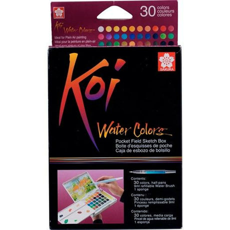 Conjunto de Pintura Aguarela Talens Art Creation Sakura Koi Water Colors Multicolor - EcoNest