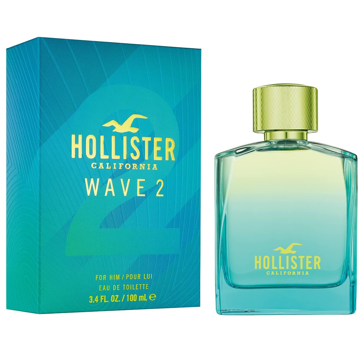 Perfume Homem Hollister EDT Wave 2 100 ml - EcoNest