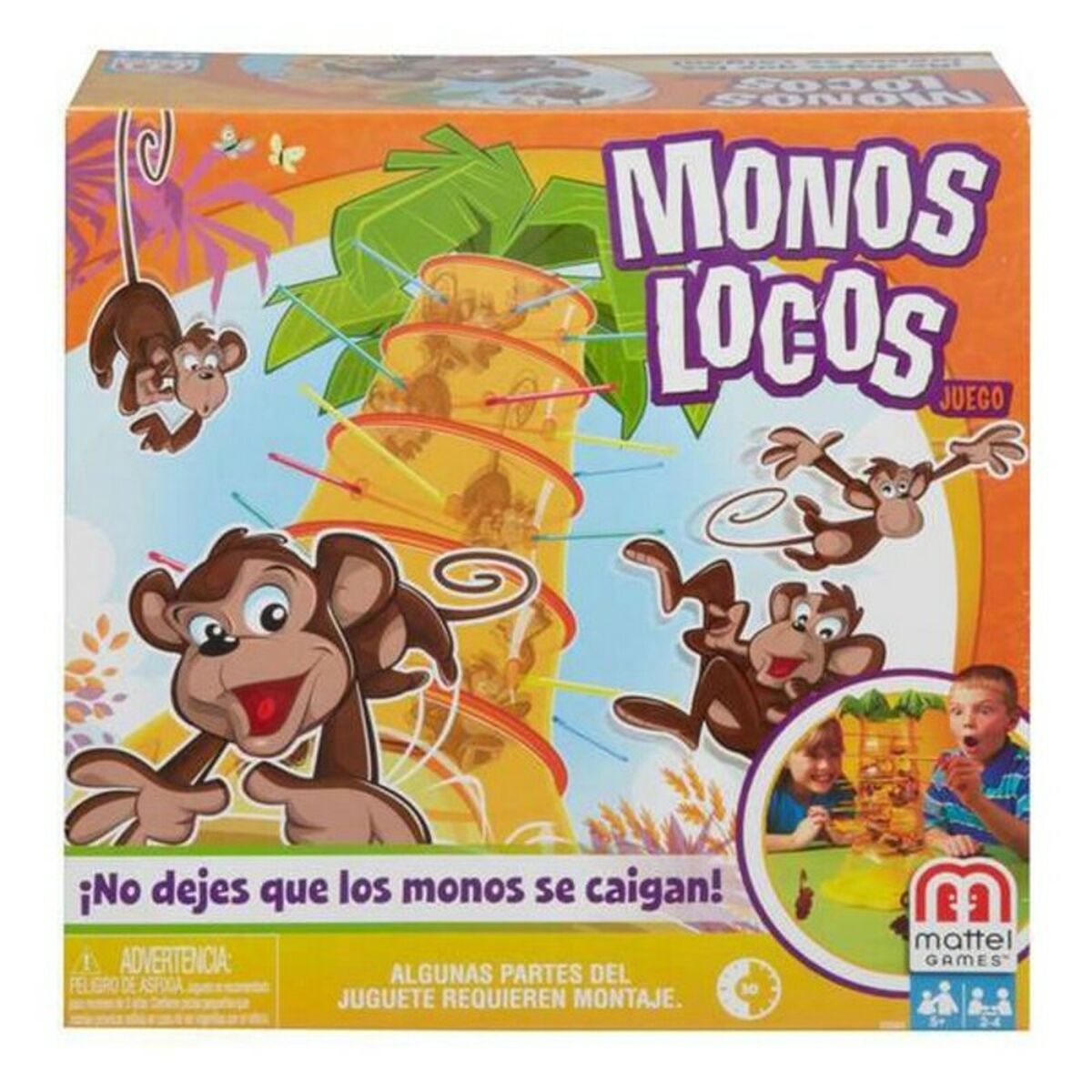 Jogo de Mesa Monos Locos Mattel 52563