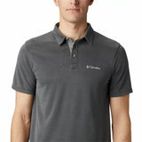 Polo de Manga Curta Homem Columbia Nelson Point™ Preto - EcoNest