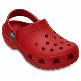 Chinelos para Crianças Crocs Classic Clog T Vermelho - EcoNest