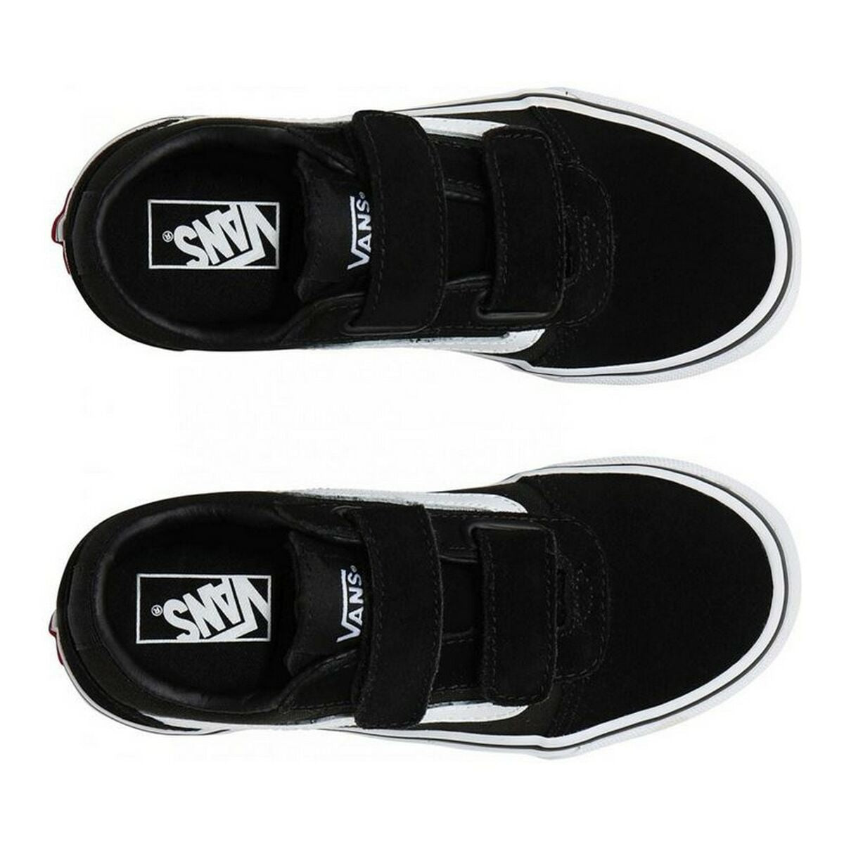 Ténis Casual Criança Vans Ward V Preto Velcro - EcoNest