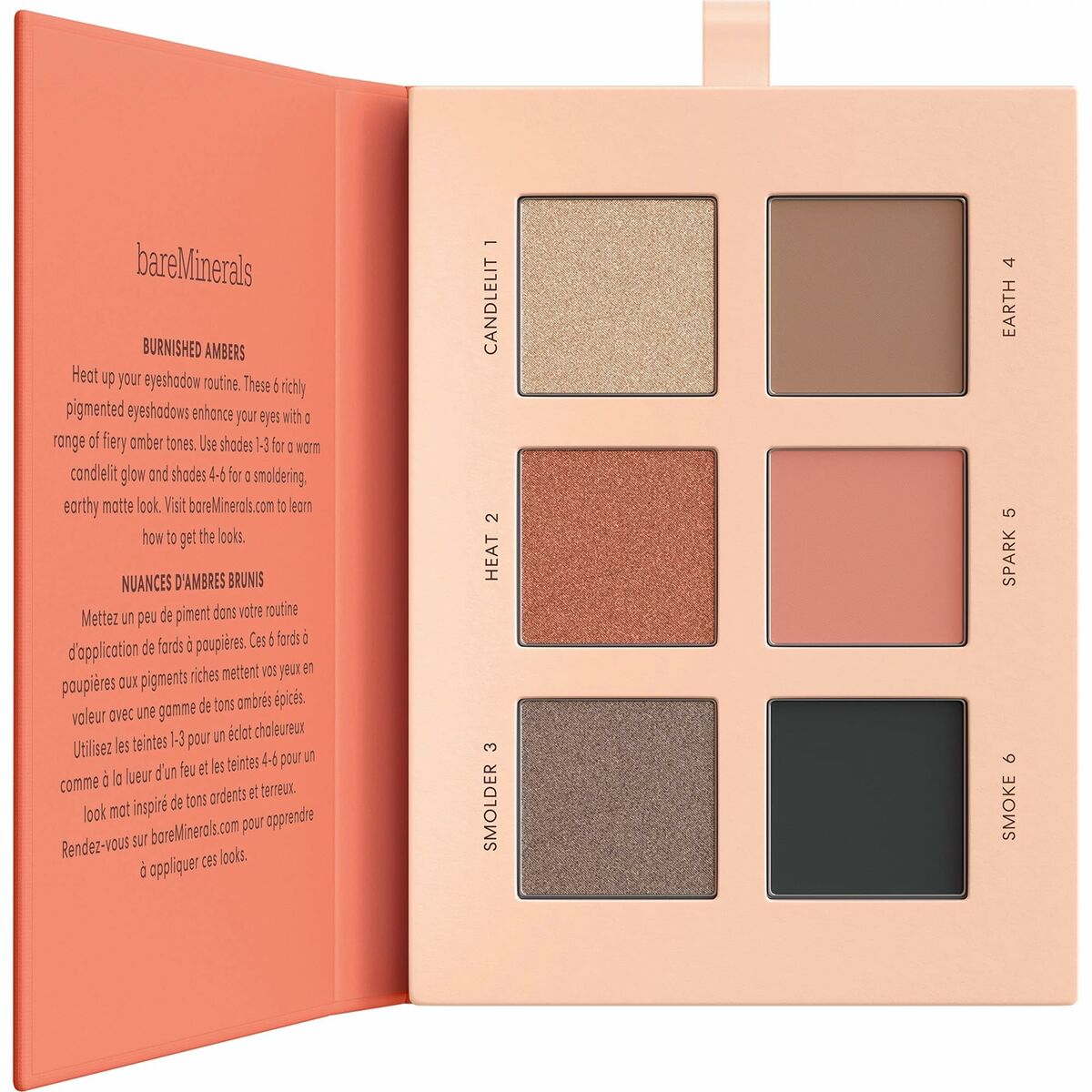 Paleta de Sombras de Olhos bareMinerals Mineralist Burnished Ambers 7,8 g - EcoNest