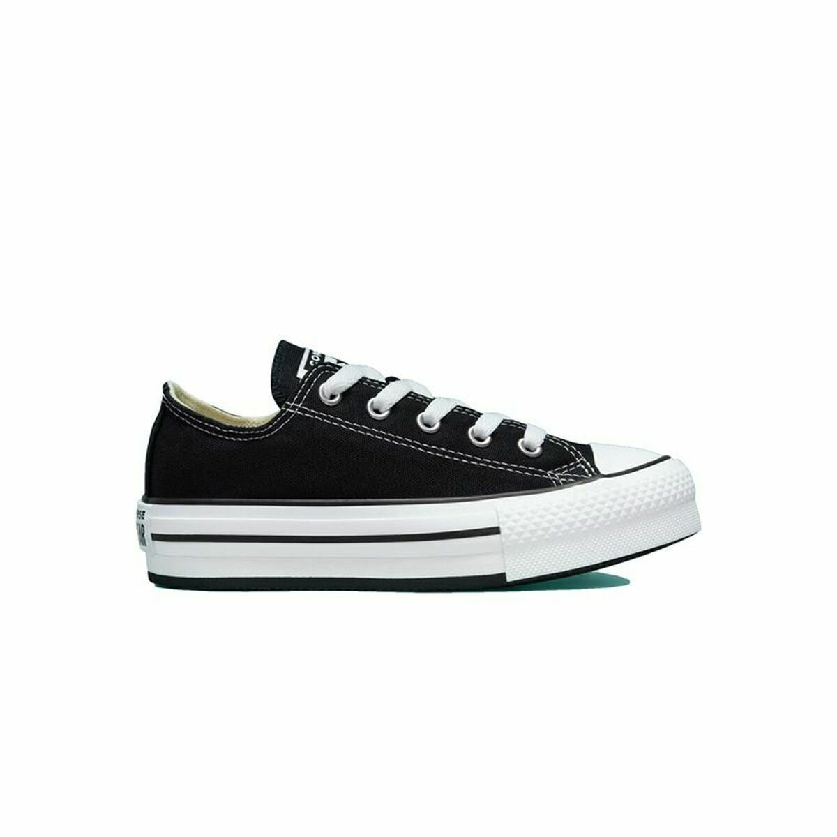 Ténis Casual Criança Converse All-Star Lift Low Preto - EcoNest