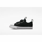 Sapatilhas de Desporto para Bebés Converse Chuck Taylor All-Star 2V Preto - EcoNest