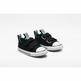 Sapatilhas de Desporto para Bebés Converse Chuck Taylor All-Star 2V Preto - EcoNest