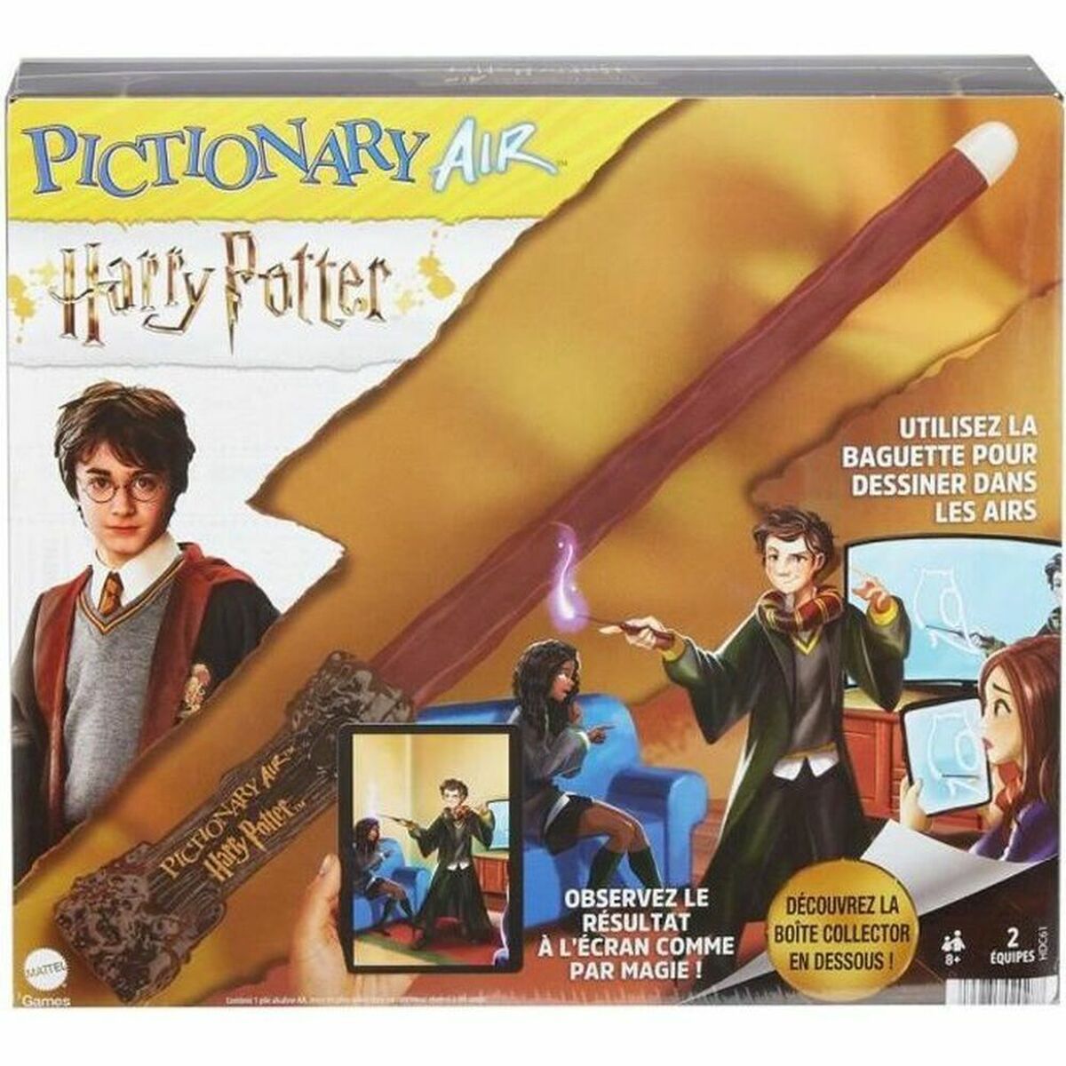 Jogo de Mesa Mattel Pictionary Air Harry Potter - EcoNest