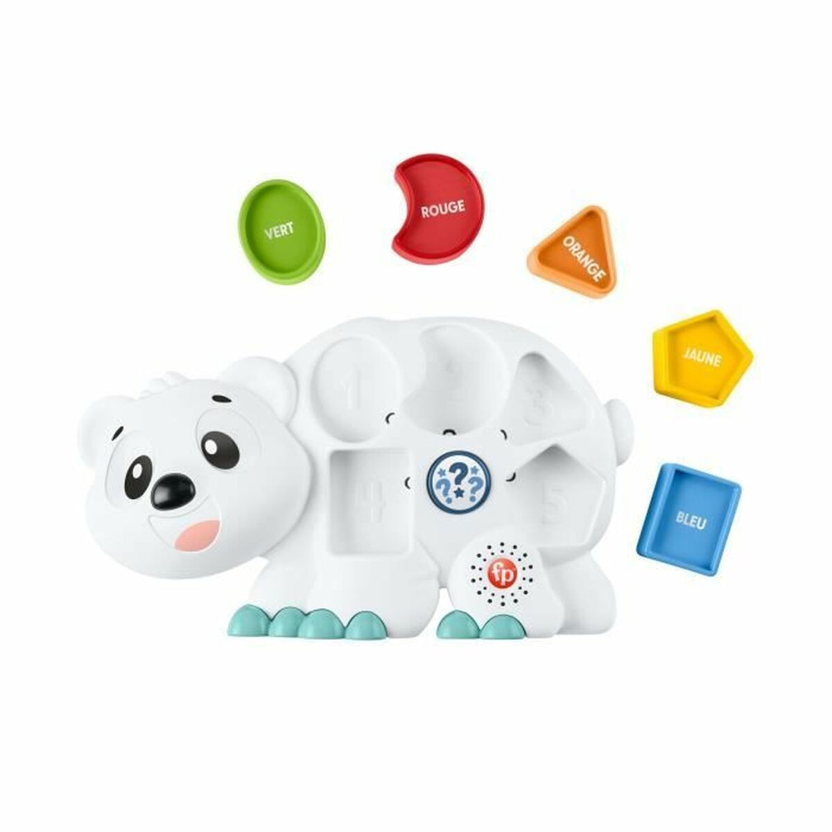 Animal de Estimação Interativo Fisher Price OMER THE POLAR BEAR (FR) - EcoNest