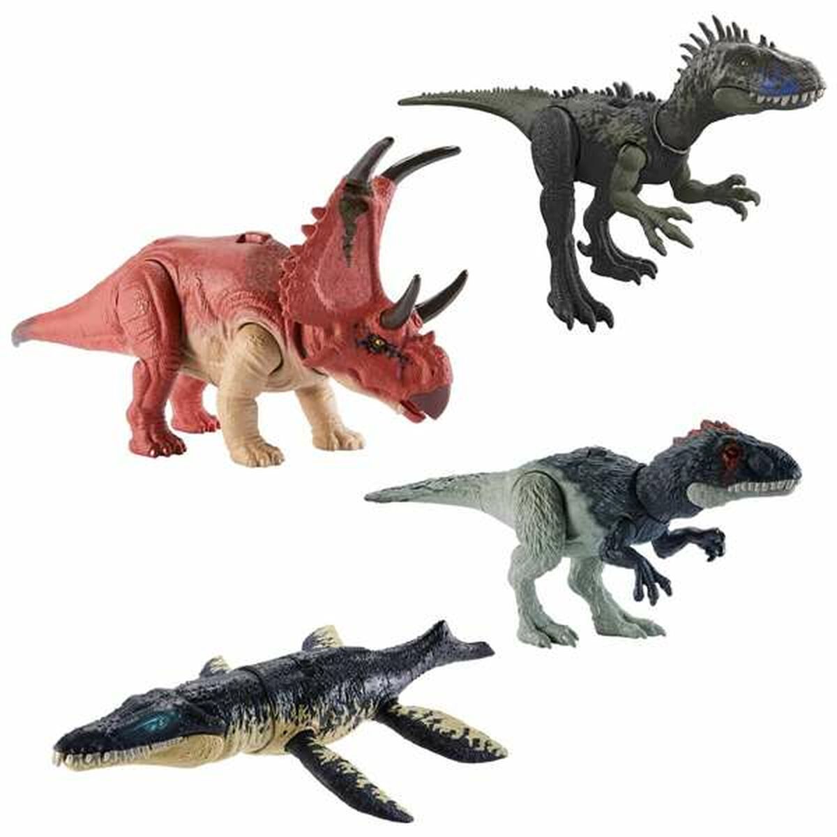 Dinossauro Jurassic World Wild 3 Unidades - EcoNest