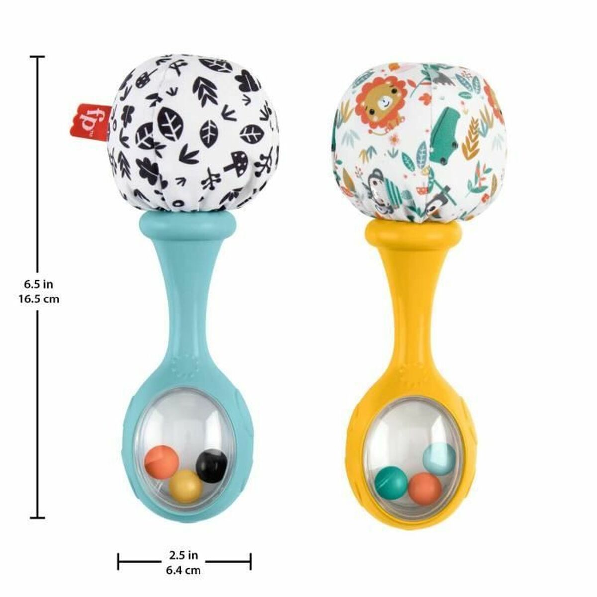 Sonajero Fisher Price MES PREMIERES MARACAS (2 Unidades)