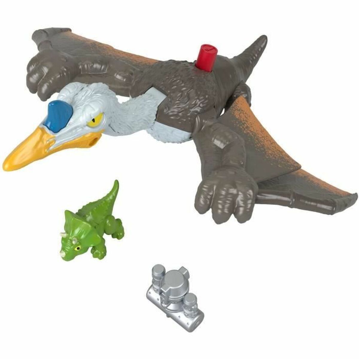 Dinossauro Fisher Price Jurassic World QUETZALCOATLUS - EcoNest