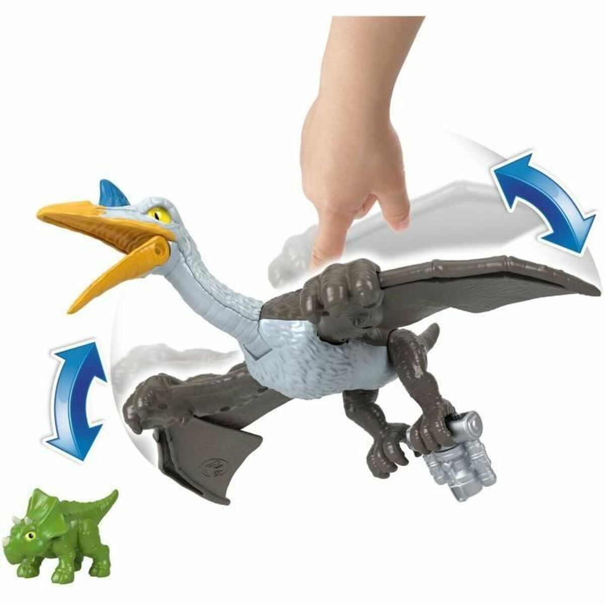 Dinossauro Fisher Price Jurassic World QUETZALCOATLUS - EcoNest