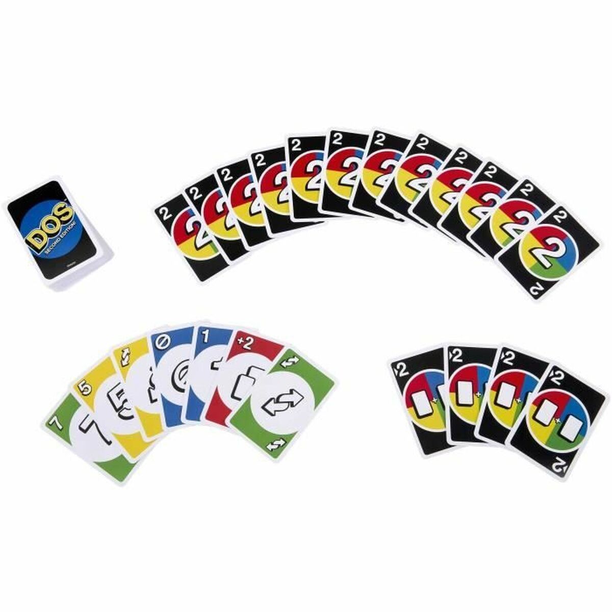 Juego de Cartas Mattel UNO DOS (FR)